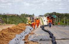 No Ceará, duplicação de trecho da BR-116 segue em ritmo acelerado para fortalecer o desenvolvimento