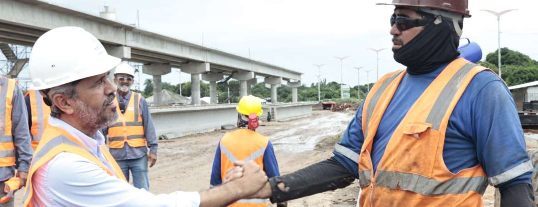 Com cronograma antecipado, obras do VLT Aeroporto-Castelão avançam em Fortaleza