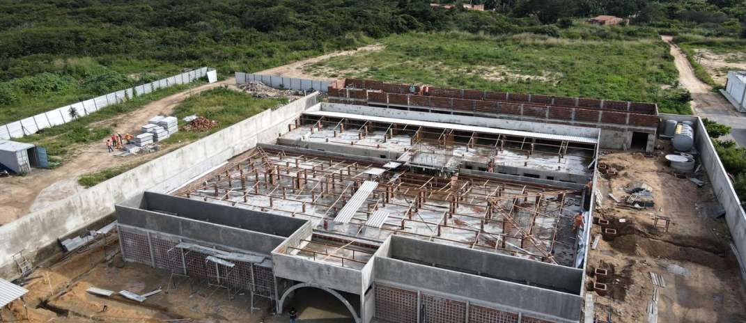 Construção do Núcleo da Pefoce de Tianguá já supera os 50% de execução