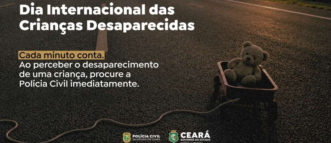 25 de Maio: PCCE reforça importância da prevenção e da resposta rápida nos casos de crianças desaparecidas