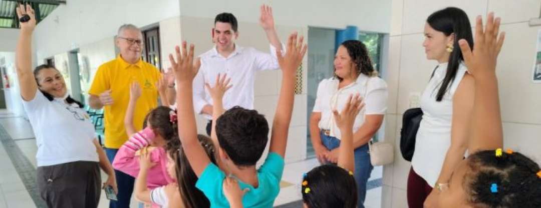 Estudantes de Aratuba participam de atividades do Maio Amarelo na Escola de Trânsito do Detran-CE