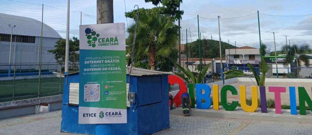 Etice inaugura ponto de Wi-Fi gratuito no município de Ibicuitinga