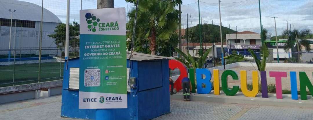 Etice inaugura ponto de Wi-Fi gratuito no município de Ibicuitinga