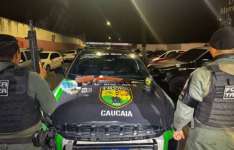 Polícia Militar apreende espingarda artesanal, drogas e balança de precisão em Caucaia