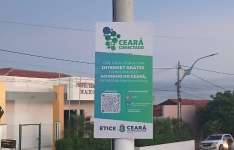 Etice inaugura ponto de Wi-Fi gratuito no município de Alto Santo