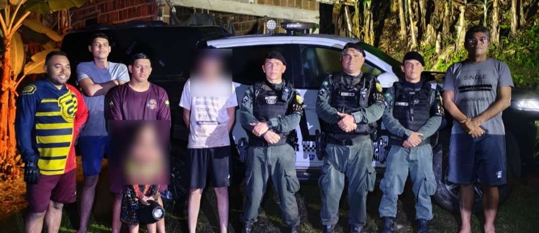 Polícia Militar resgata grupo que estava perdido em trilha na Serra de Aratanha