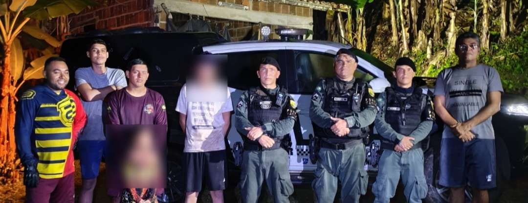 Polícia Militar resgata grupo que estava perdido em trilha na Serra de Aratanha