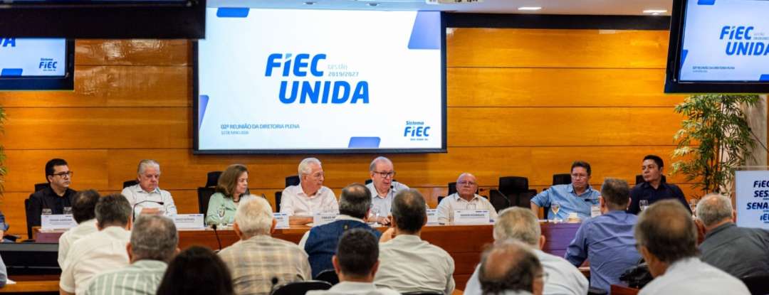 Situação hídrica do Ceará é tema de reunião da diretoria da FIEC