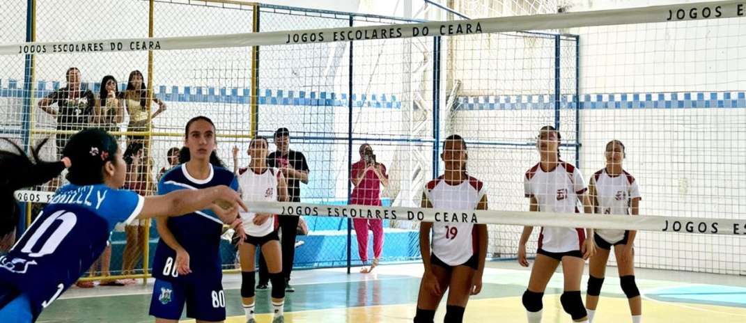 2.115 alunos-atletas participaram da 1ª rodada da etapa Macrorregional dos Jogos Escolares do Ceará