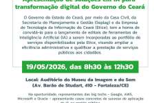 Governo do Ceará apresenta Política de Inteligência Artificial para modernizar serviços públicos