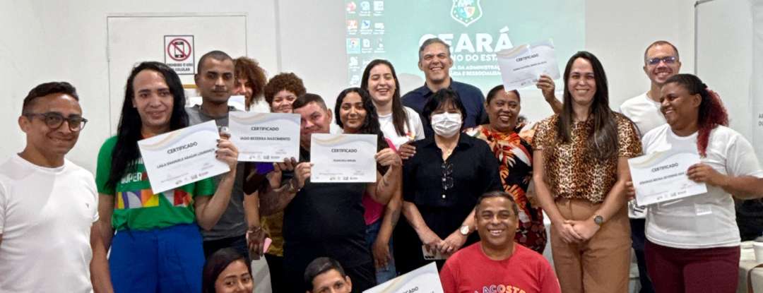 Governo do Ceará realiza encerramento do Projeto Transformar com foco em inclusão e ressocialização da população LGBTI+