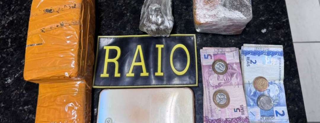 Polícia Militar prende homem e apreende 1,5 kg de maconha em Forquilha