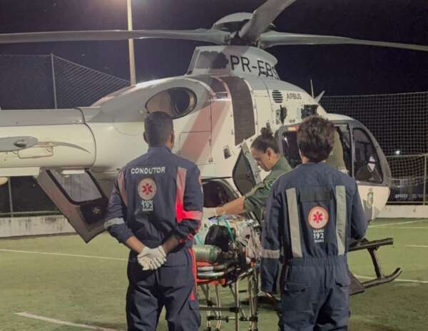 Ciopaer/SSPDS realiza transporte aeromédico de duas pessoas durante ações distintas no interior do Ceará