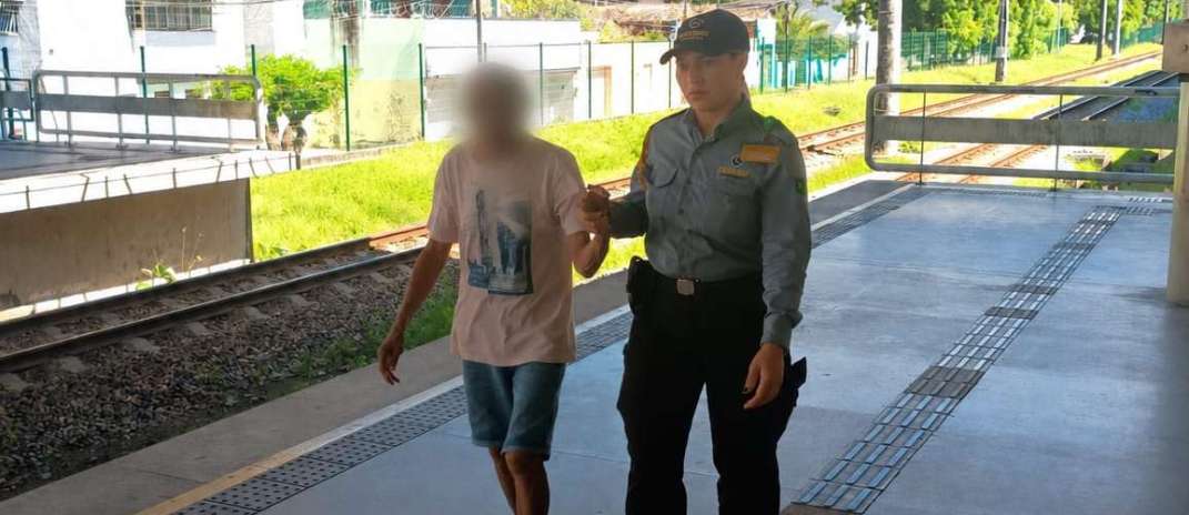 Vigilantes da Metrofor agem rápido e salvam vida de idoso na via férrea