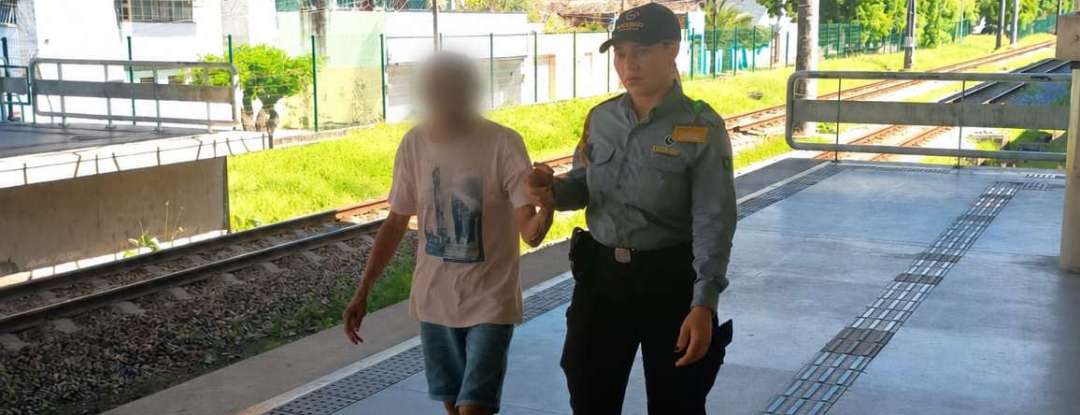 Vigilantes da Metrofor agem rápido e salvam vida de idoso na via férrea