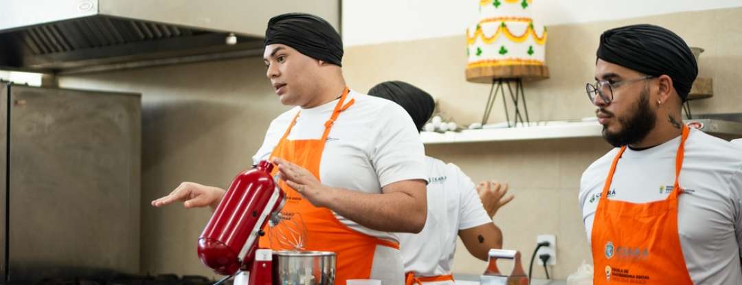 Escola de Gastronomia Social oferta 160 vagas gratuitas para cursos básicos no mês de maio, em Fortaleza