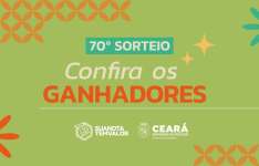 Sua Nota Tem Valor: Sefaz-CE anuncia ganhadores do 70° sorteio