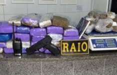 PMCE apreende 27 kg de maconha e material utilizado no tráfico em Itaitinga