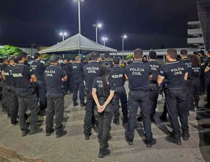 Operação da Polícia Civil resulta em oito presos investigados por ações criminosas na Região Norte do Ceará