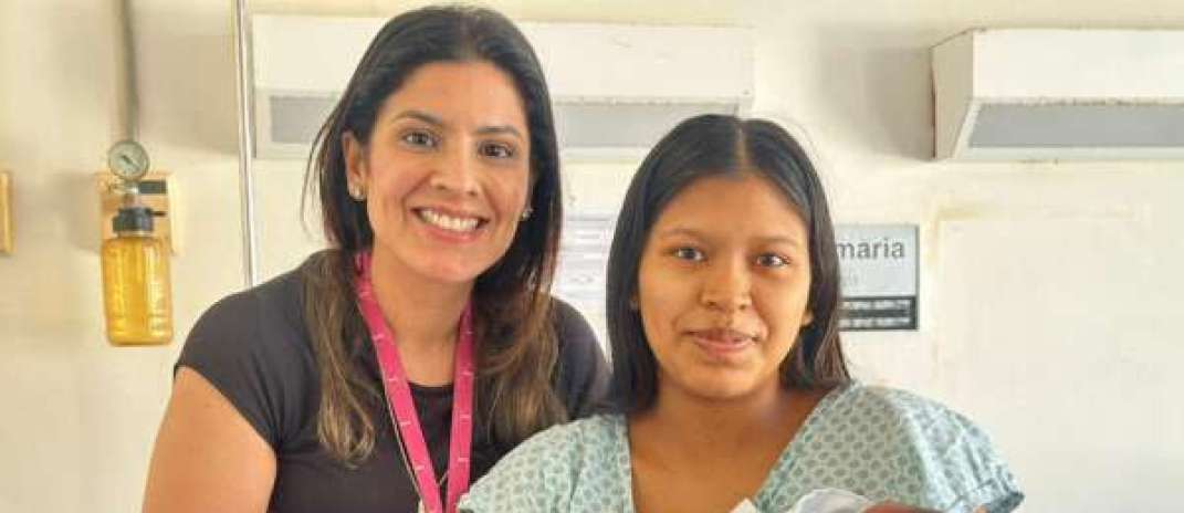 No HGF, “chá revelação” improvisado busca tornar leve experiência de gestante