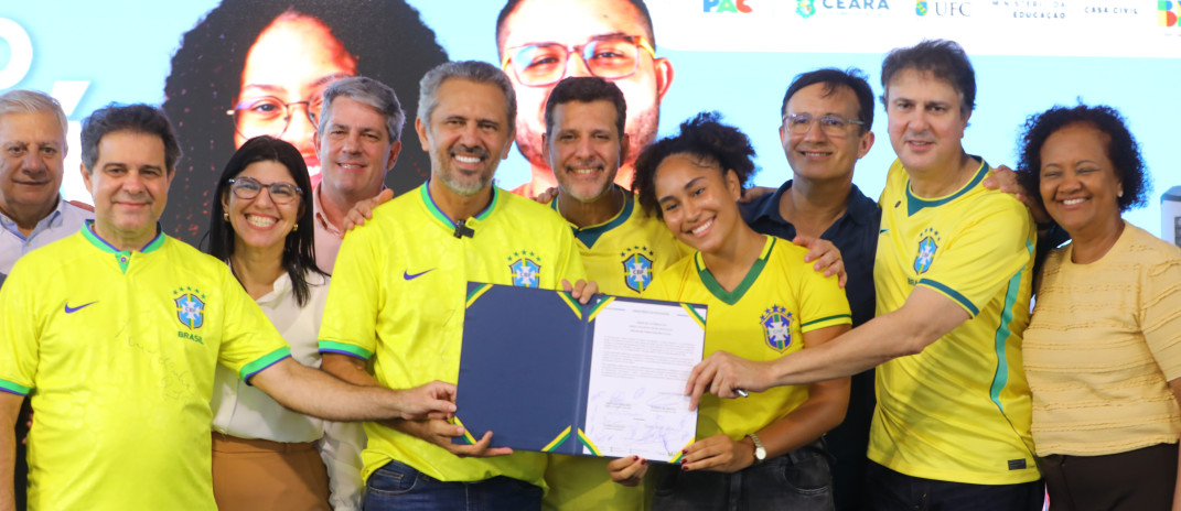 Em parceria com o MEC, Governo do Ceará adere ao programa Juros por Educação e terá R$ 12 milhões para educação profissional