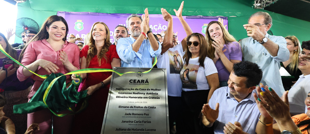 Governo do Ceará inaugura Casa da Mulher Cearense em Crateús