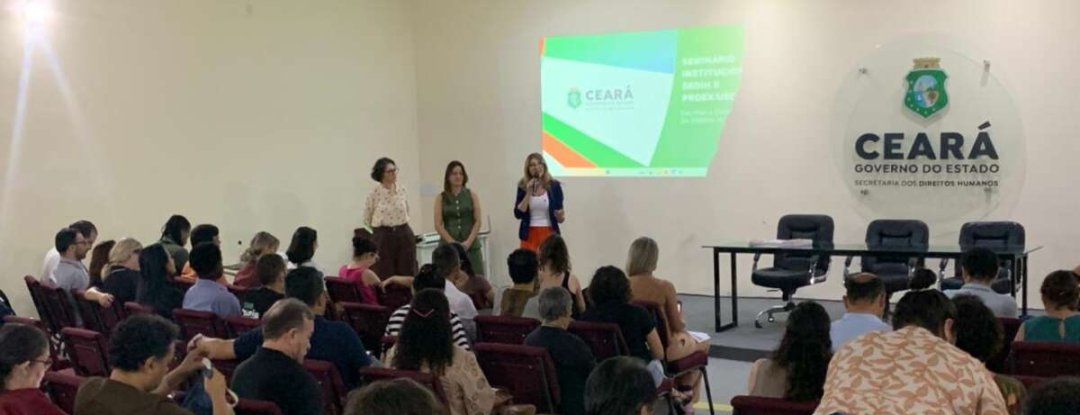 Sedih promove encontro com UECE para fortalecer cooperação em políticas de direitos humanos