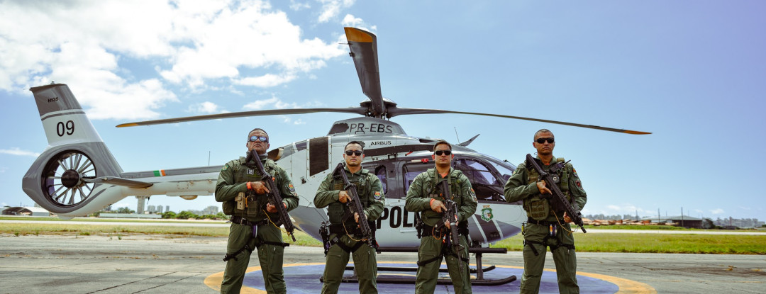 Dia do Operador Aerotático: pelos céus do Ceará, profissionais auxiliam a Segurança Pública em diversos tipos de missões