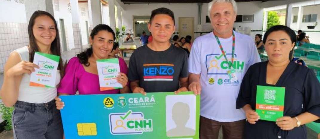 Detran-CE realiza atendimento da CNH Popular em mais 10 municípios entre os dias 6 e 7 de junho