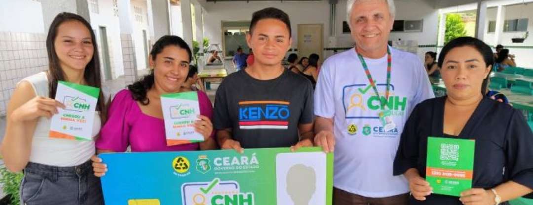 Detran-CE realiza atendimento da CNH Popular em mais 10 municípios entre os dias 6 e 7 de junho