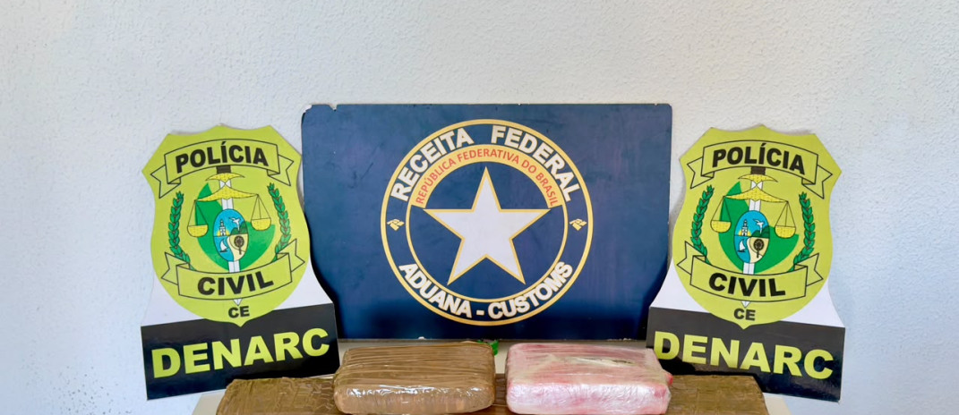 Durante ação integrada, PCCE e Receita Federal apreendem 6 kg de skunk em Fortaleza