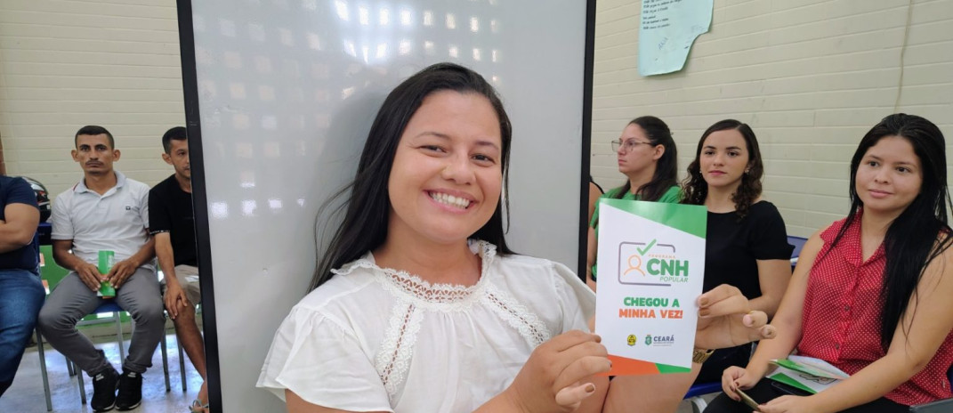 Detran-CE realiza atendimento da CNH Popular em mais nove municípios entre os dias 4 e 5 de julho