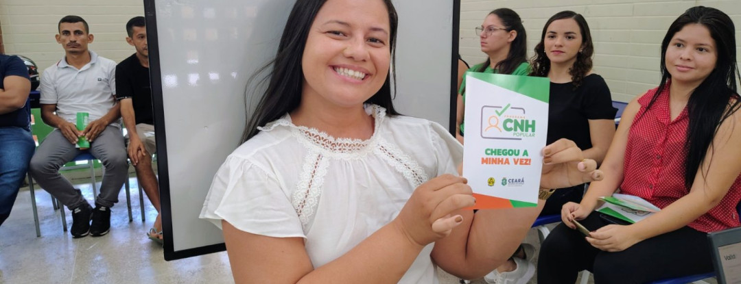 Detran-CE realiza atendimento da CNH Popular em mais nove municípios entre os dias 4 e 5 de julho