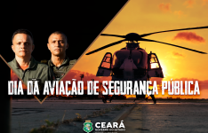 Dia da Aviação de Segurança Pública: pelo céu do Ceará, profissionais atuam em diversas missões visando a proteção da população