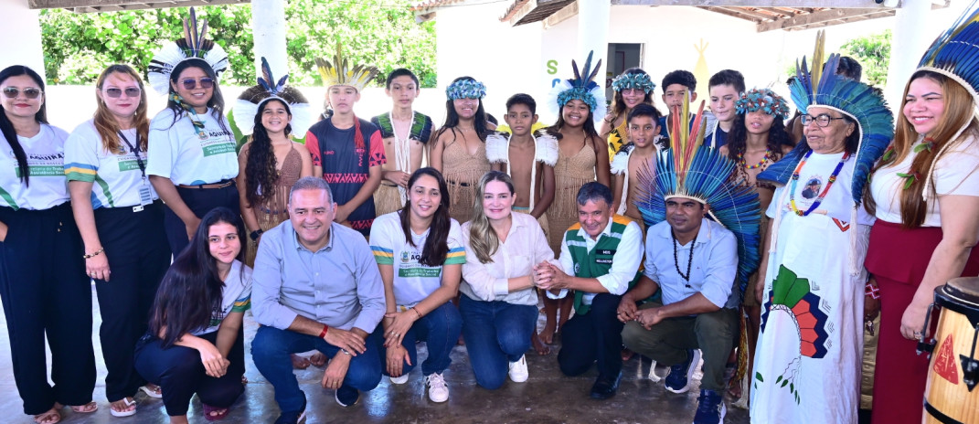 Em visita ao Cras Indígena de Aquiraz, Ministério ressalta ações positivas do Ceará com os povos indígenas