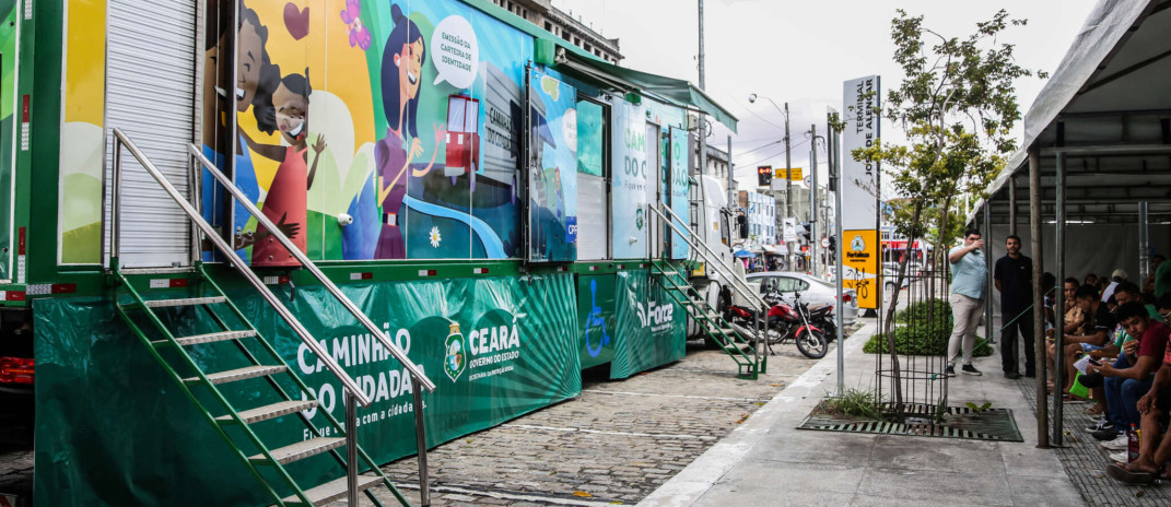 Oito municípios, além da Capital, recebem o Caminhão do Cidadão nesta semana