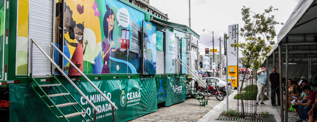 Oito municípios, além da Capital, recebem o Caminhão do Cidadão nesta semana