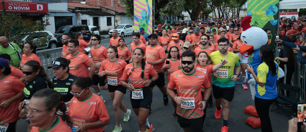 1ª Corrida do Trabalhador reúne esporte, saúde e solidariedade na Barra do Ceará
