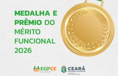 Governo do Ceará abre inscrições para a Medalha e Prêmio do Mérito Funcional 2026