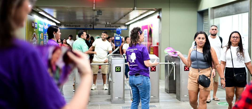 Metrofor reforça alerta contra importunação sexual e orienta como denunciar