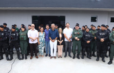 Governo do Ceará entrega 83ª base do CPRaio, central de videomonitoramento e nova areninha em Milagres