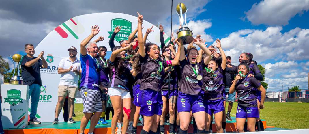 Aquiraz e Itaitinga celebram o primeiro lugar no Campeonato Intermunicipal de Futebol 2026