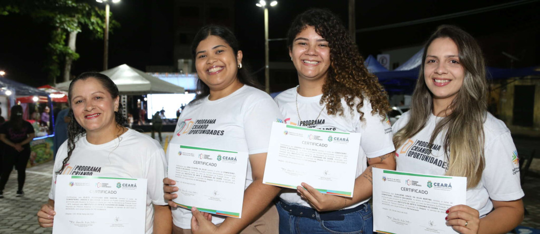 Quase 3 mil cearenses já foram certificados pelo Criando Oportunidades em 2026