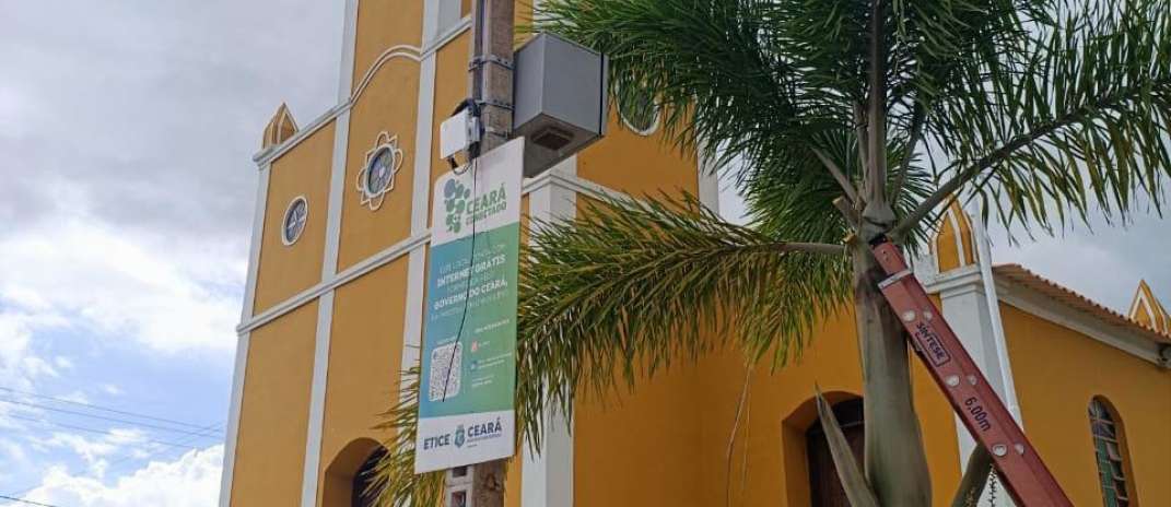 Etice inaugura ponto de Wi-Fi gratuito no município de Itatira