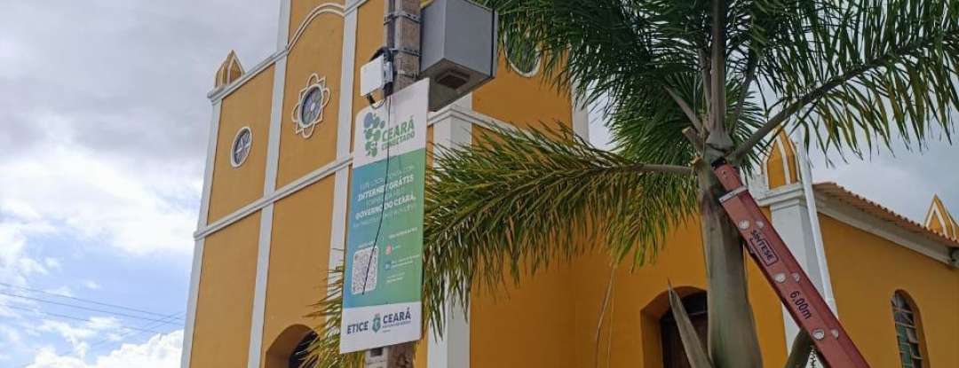 Etice inaugura ponto de Wi-Fi gratuito no município de Itatira