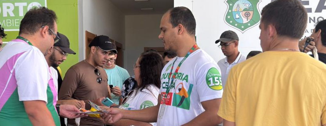 CGE leva Ouvidoria Ativa ao Horto e ao Teleférico de Juazeiro do Norte