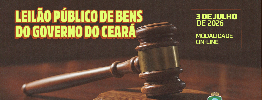 Seplag-CE realiza novo leilão de bens e veículos com 346 lotes disponíveis
