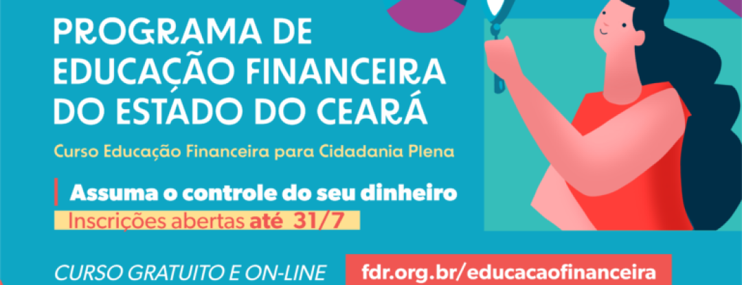 Inscrições para curso gratuito sobre educação financeira seguem até 31 de julho