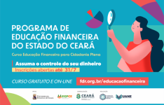 Inscrições para curso gratuito sobre educação financeira seguem até 31 de julho