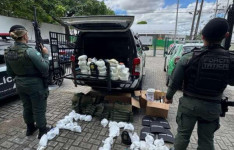 PMCE apreende mais de 25 kg de drogas em Fortaleza